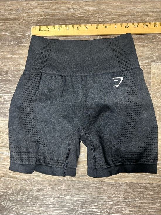 Gymshark Pants - Gymshark Women's Everyday High Waisted Training Seamless Shorts Black XXS (2-4)
